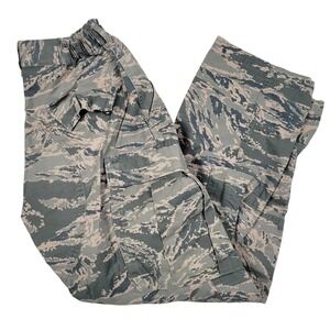 US Air Force ABU Digital Tiger Stripe Camo Cargo Pants Military Tactical 30S